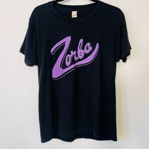 ZORBA The Greek Vintage 1980s Single Stitch Tee Large